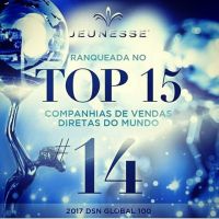 Jeunesse ganha prêmio de crescimento da Indústria de Vendas Diretas e ocupa o 14º lugar no ranking das 100 da DSN GLOBAL